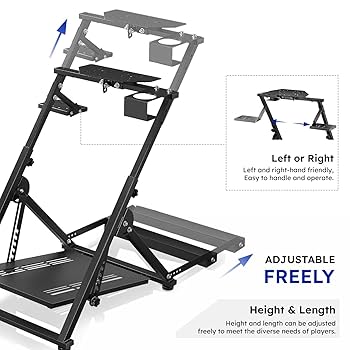 Amazon.com: VOYOCHT Racing Wheel Stand, Adjustable Angle and